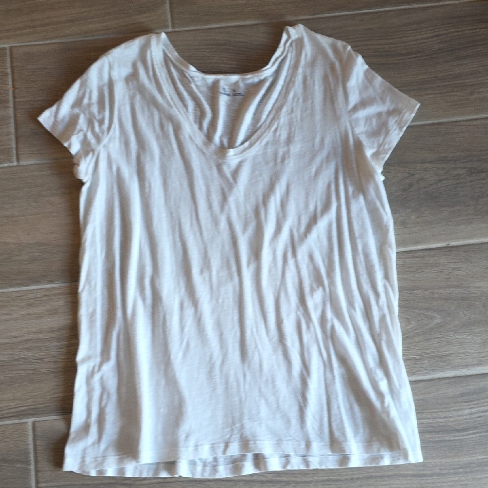 Susina Cream Short Sleeve Tee